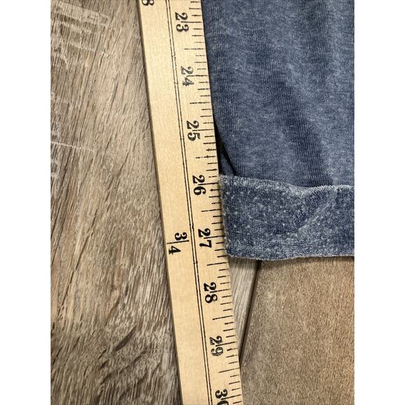 ADYSON PARKER Blue Crop Knit Jogger Pant Plus Size 3X - Picture 6 of 8